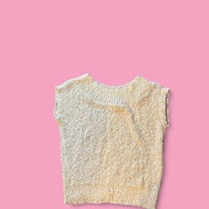 Sussan Cream Short Sleeve Top